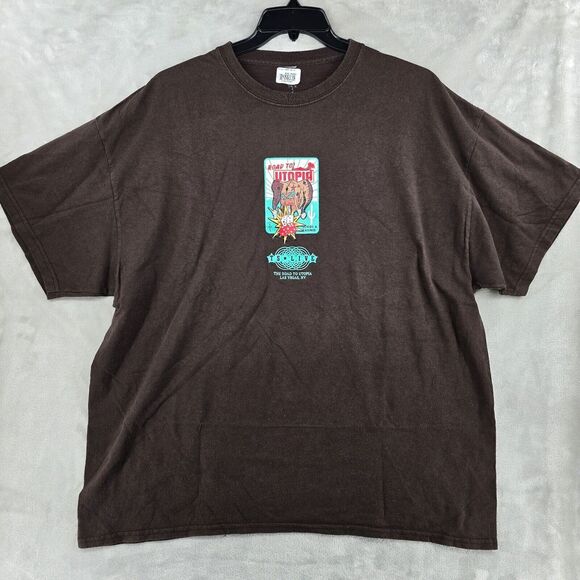 Travis Scott Cactus Jack‎ Las Vegas Live 2022 XL T-Shirt Road To Utopia New - Picture 1 of 6